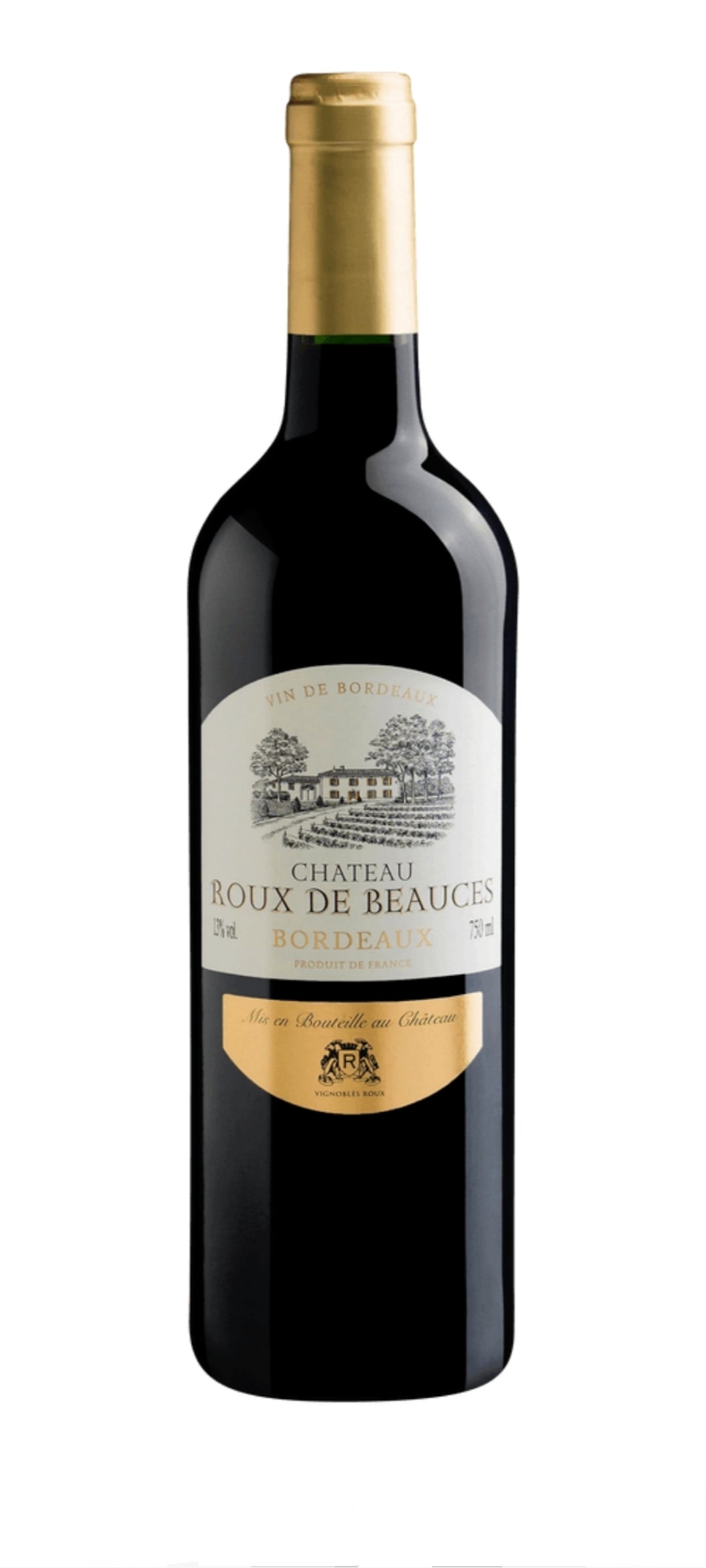 Chateau Roux de Beauces - Bordeaux with gift box