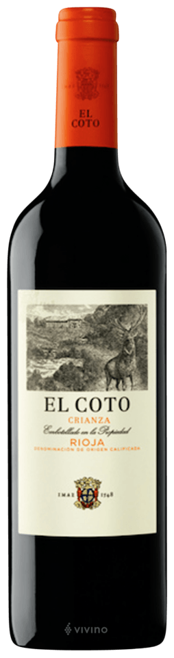 El Coto Crianza with gift box