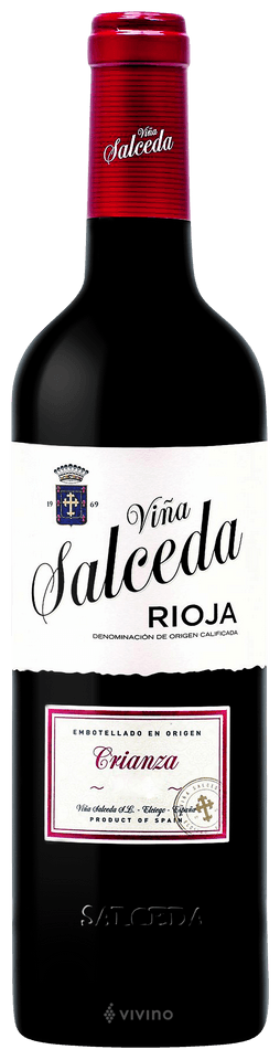 Viña Salceda Rioja Crianza with gift box