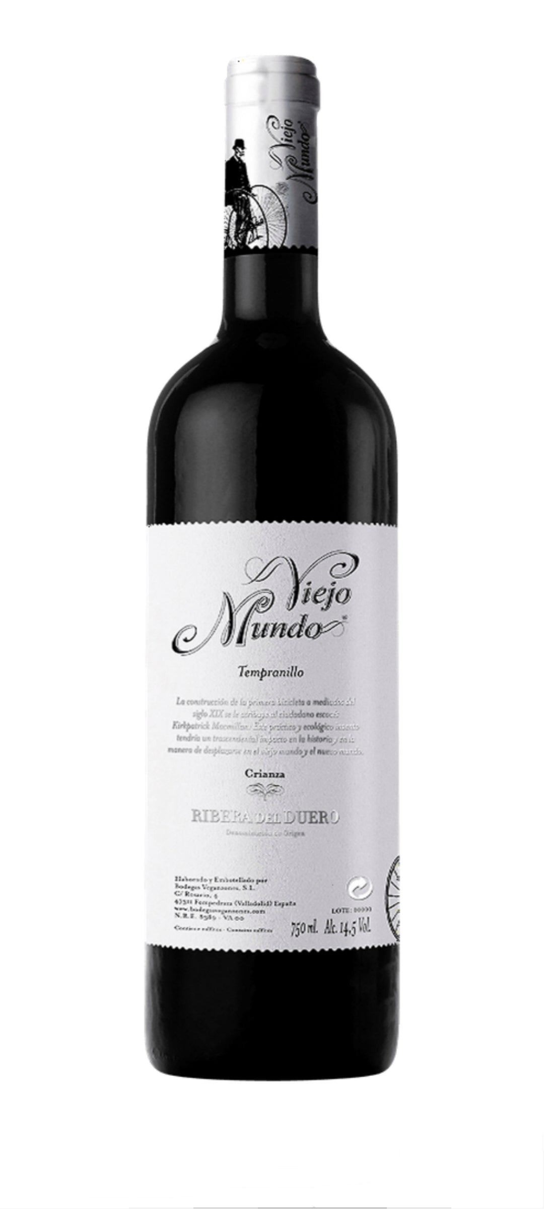 Bodegas Veganzones - Viejo Mundo Tempranillo Crianza with gift box